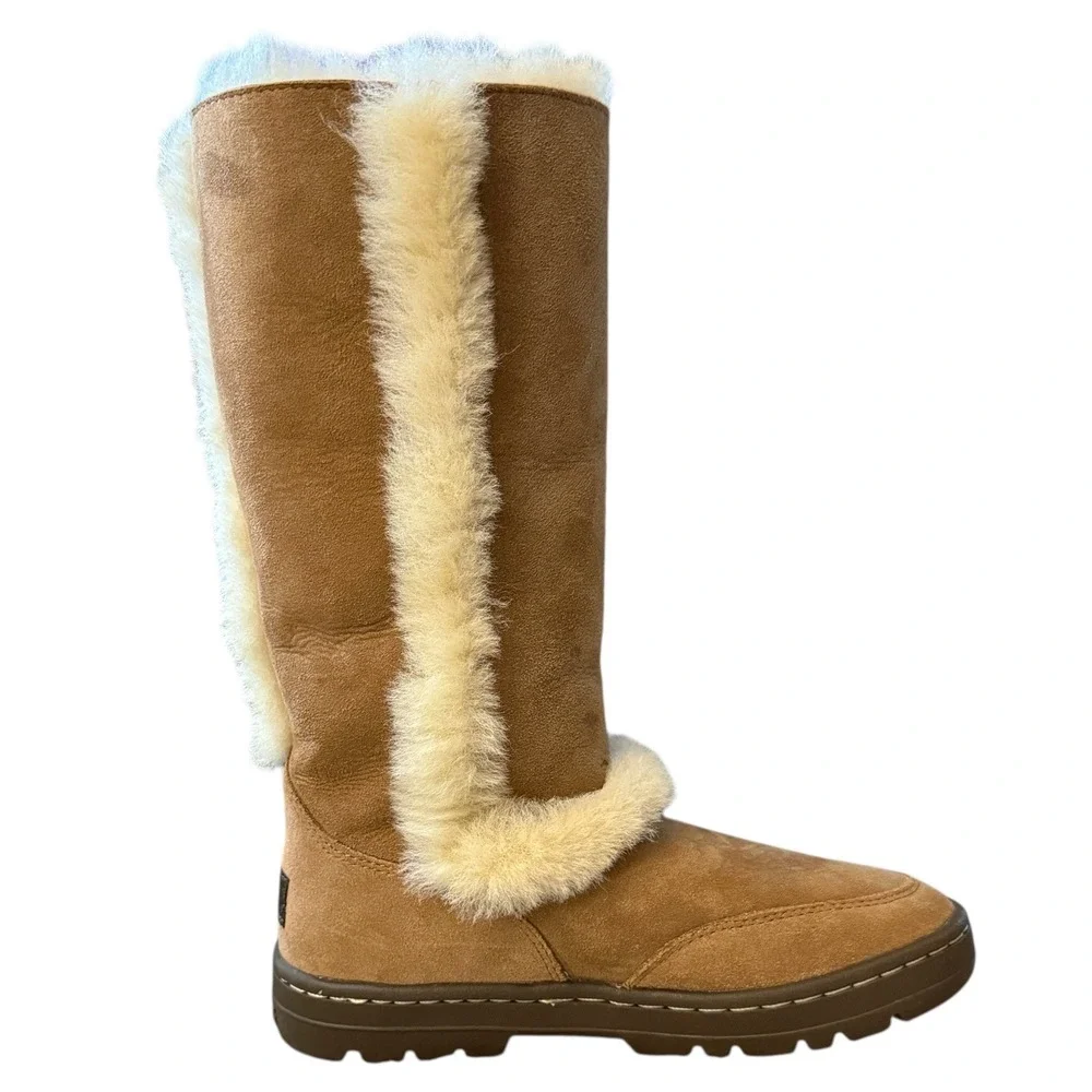 UGG‎ Boots Size 5 36 Sundance Short II Revival Chestnut Brown New